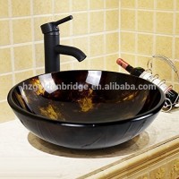 Modern Art Glass Wash Basin for Dining room