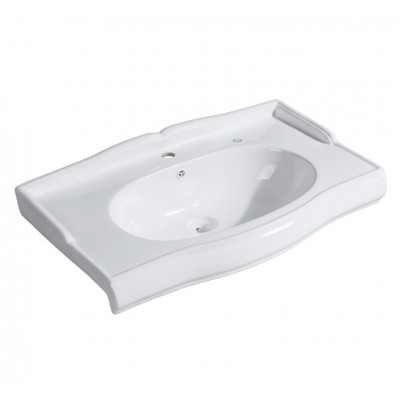 Chinese sanitary ware bathroom ceramic cabinet wash basin