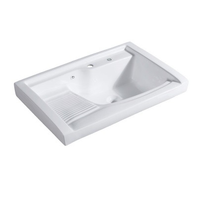 Sanitary ware ceramic laundry bathroom vanity wash basin