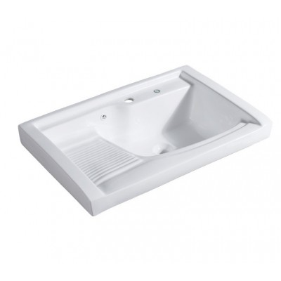 Sanitary ware ceramic laundry bathroom above counter wash basin sink ceramic